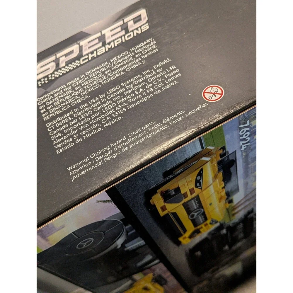 Lego Speed Champions Mercedes AMG 808 PCS (76924) New 2024